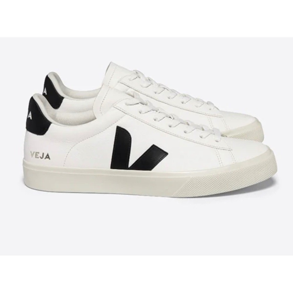 Veja white and black sneakers size 5 new